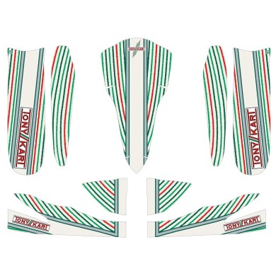 Kit adesivi TonyKart OTK Rookie EV 60 Mini / Baby per