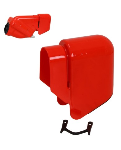 Rain Cover Active Filter RED Intake silencer