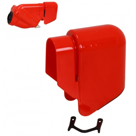 Regenschutz Geräuschdämpfer Active Filter RED