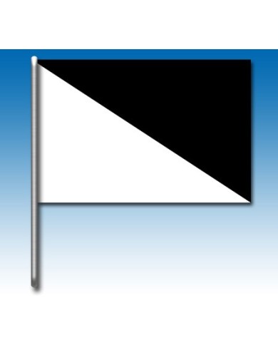 Bandera Blanca y Negro