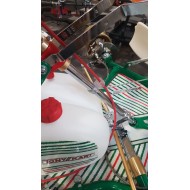 Soporte Funda Cable Columna Dirección, MONDOKART, kart, go