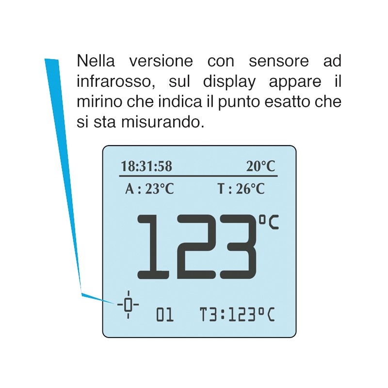 Manometro Digitale Hiprema 4 EVO CON PIROMETRO INFRAROSSO