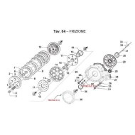 Cubrir Carter Embrague TM KZ10C, MONDOKART, kart, go kart