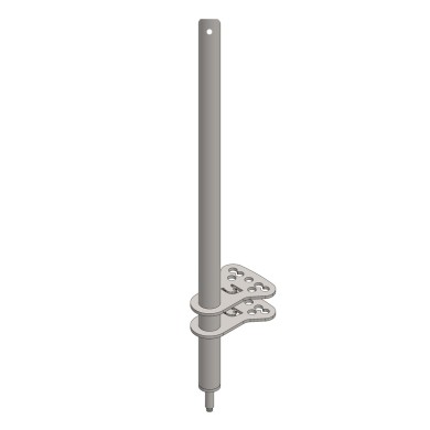 Piantone Sterzo 420mm MINI Parolin, MONDOKART, kart, go kart