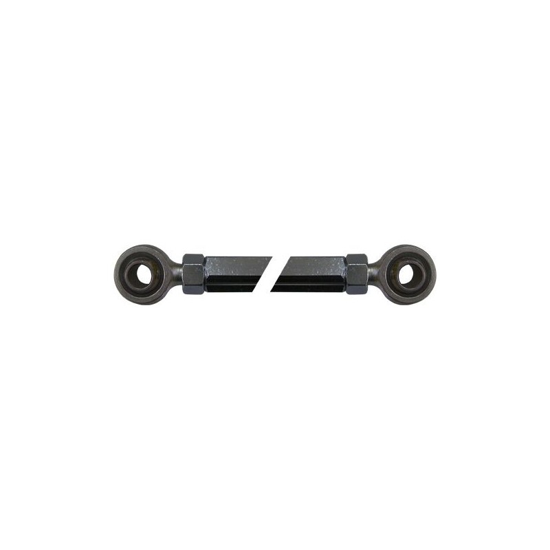 Braccetto Sterzo 225mm Nero con Uniball Parolin, MONDOKART