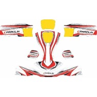 Kit Pegatinas Carenado DYNAMICA Parolin, MONDOKART, kart, go