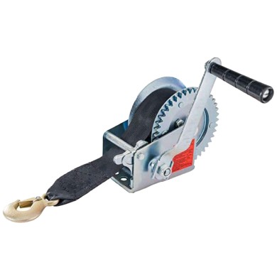 Winch with belt for Kart Trolley semi-automatic Mondokart