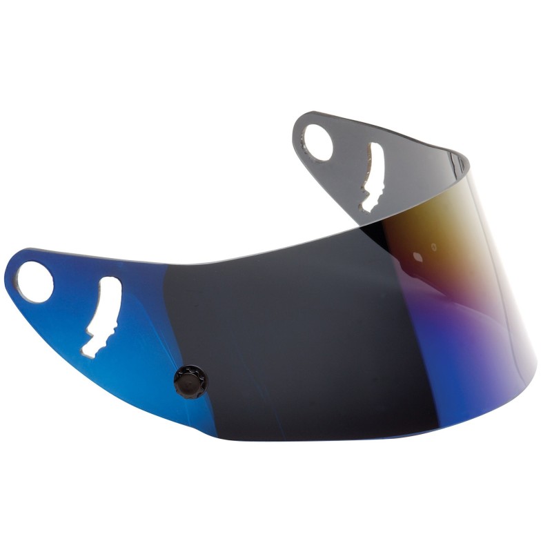 Iridium Blau Visier OMP GP8 EVO - GP8 EVO K, MONDOKART, kart