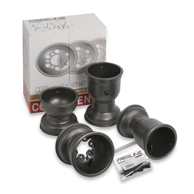 Juego Set Llantas magnesio 130-210mm DM HQ Freeline BirelArt