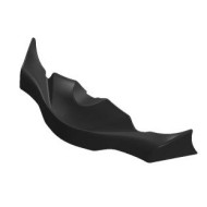 Spoiler Paraurti Anteriore Nero Eurostar AGILE Parolin