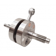 Crankshaft with conrod crank pin plein 22mm TM KZ R1