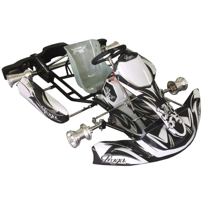 Kit Adhesivos para carenado KG 506 IPK Praga BLACK EDITION