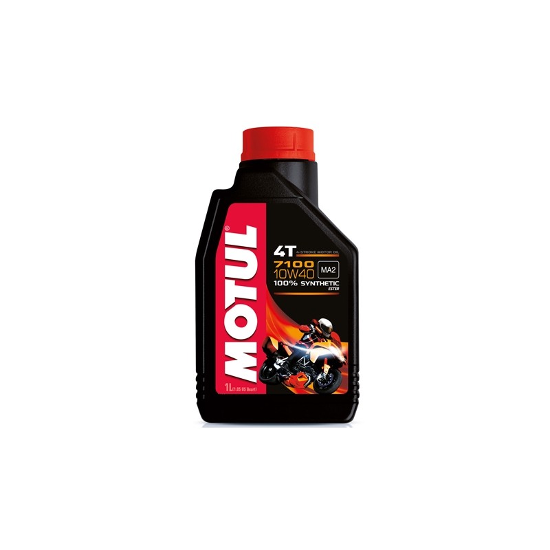 7100 10W40 Motul 4T - Synthetisches Motoröl 4 Strokes