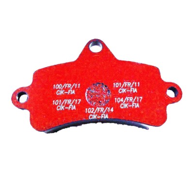 Brake pad Top Kart Mini - Baby RED, mondokart, kart, kart