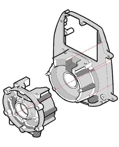 Basamento C50 (50cc) Comer