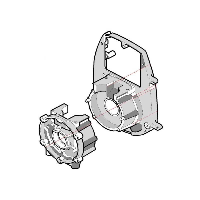 Base Moteur C50 (50cc) Comer, MONDOKART, kart, go kart