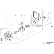 Cage rollers Piston Comer C50, mondokart, kart, kart store