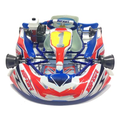 Designkit Topkart Kid Kart Rot/Blau Comer 50cc, MONDOKART