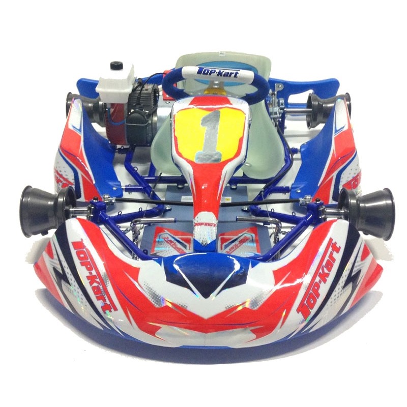 Kit Adhesivos Kid Kart Rojo/Azul Comer 50cc, MONDOKART, kart