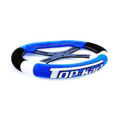 Steering wheel in alcantara TopKart 340mm - 4 ARMS, mondokart
