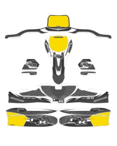 Stickers Kit for bodyworks KG 506 IPK FORMULA K BLACK EDITION