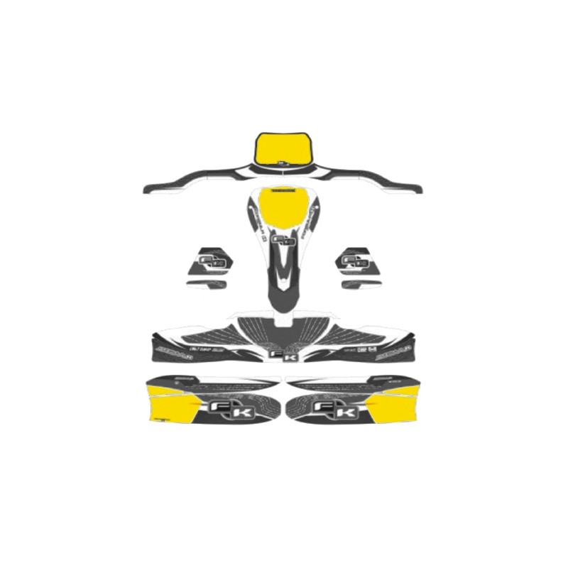 Kit Decò pour carrosserie KG 506 IPK FORMULA K BLACK EDITION