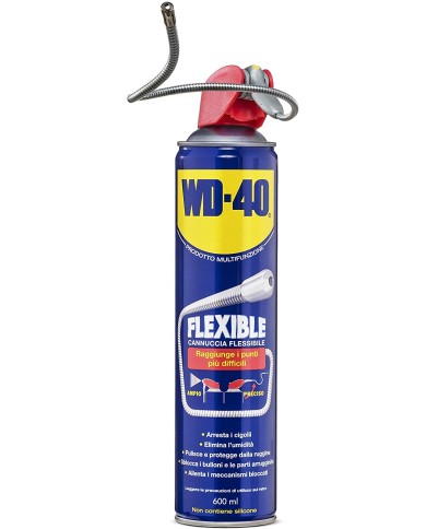 WD-40 - 600 ml - Bomboletta Spray Lubrificante WD40 - FLEXIBLE NEW!