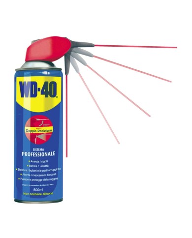 WD-40 - Spray Mehrzweckschmierstoff 500ml WD40 - DOUBLE POSITION