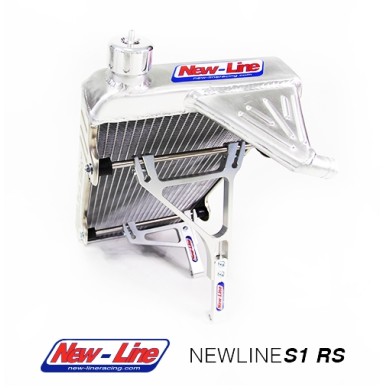 Radiatore New-Line RS-S1 MAX 2 completo RACCORDO FRONTALE
