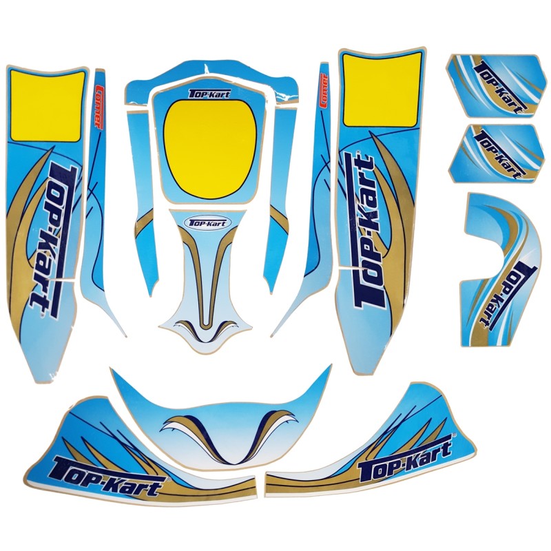 Kit Deco Topkart 60cc Mini et Baby, MONDOKART, kart, go kart
