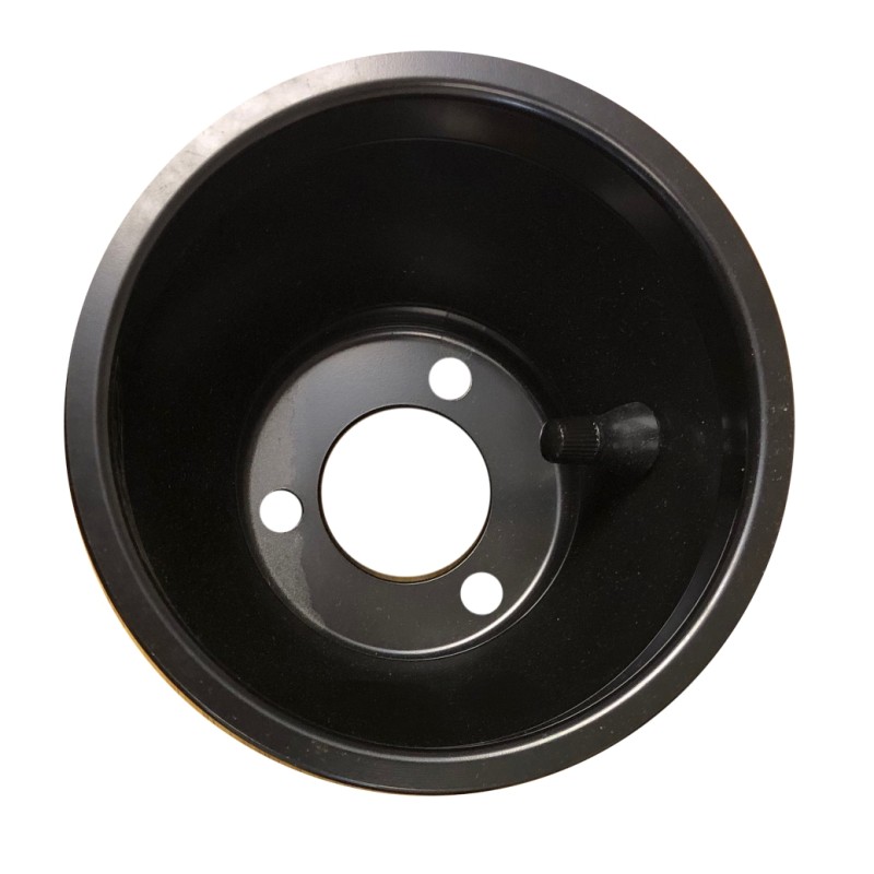 Llanta trasera 146 mm aluminium NEGRO, MONDOKART, kart, go