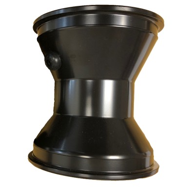 Felge Hinten 146 mm Aluminium SCHWARZ, MONDOKART, kart, go