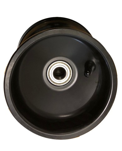 Front Rim Wheel 116mm Alluminium BLACK