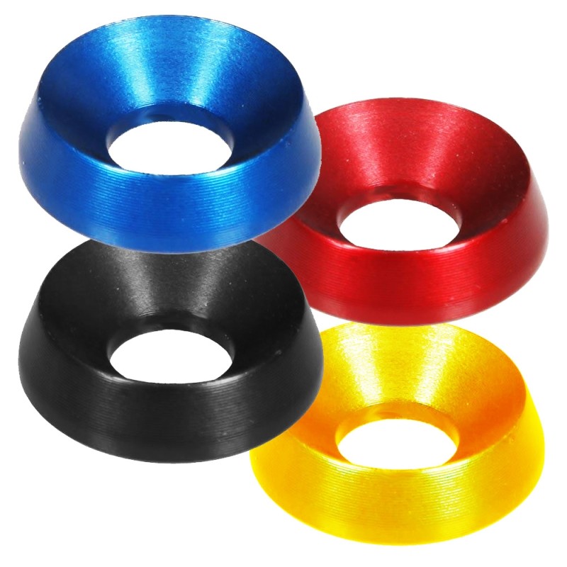 Rondella svasata M8 alluminio (19 x 8 mm), MONDOKART, kart, go