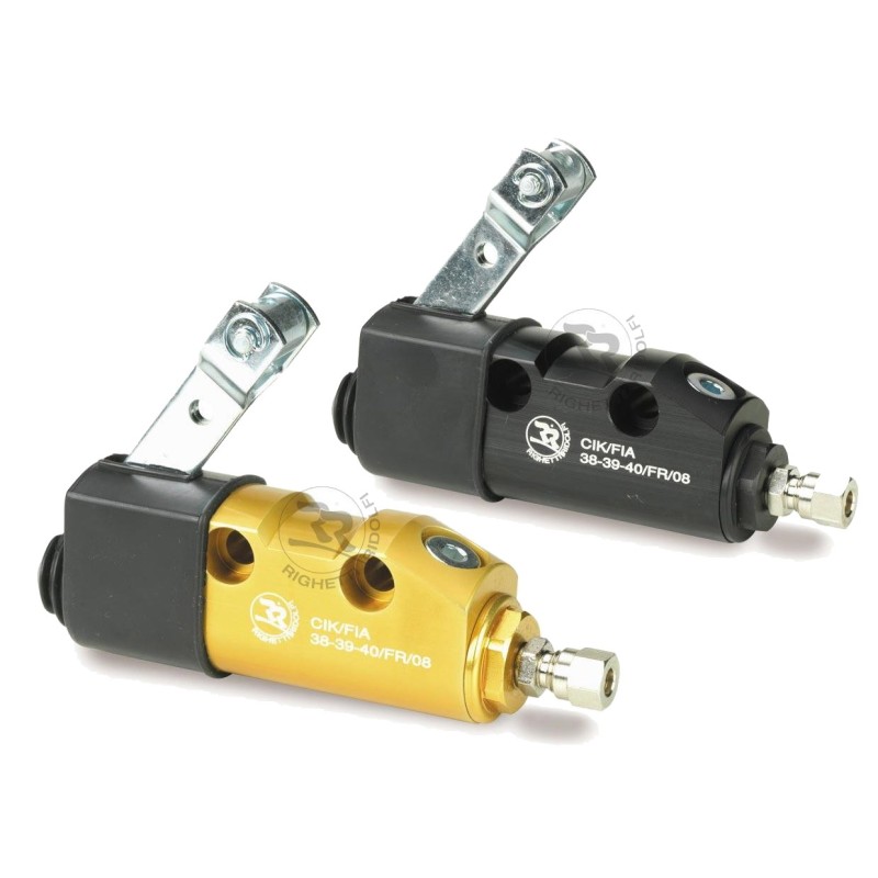 Pompa freno completa anodizzata universale, MONDOKART, kart, go