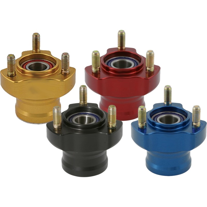 Moyeu De Roue Avant 17mm Pour Go-Kart/ATV/Quad - Lot De 2 Pièces Avec Joint De Roulement, Acier Allié
