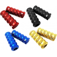 Couple anodized Non-slip grip for pedals WILDKART