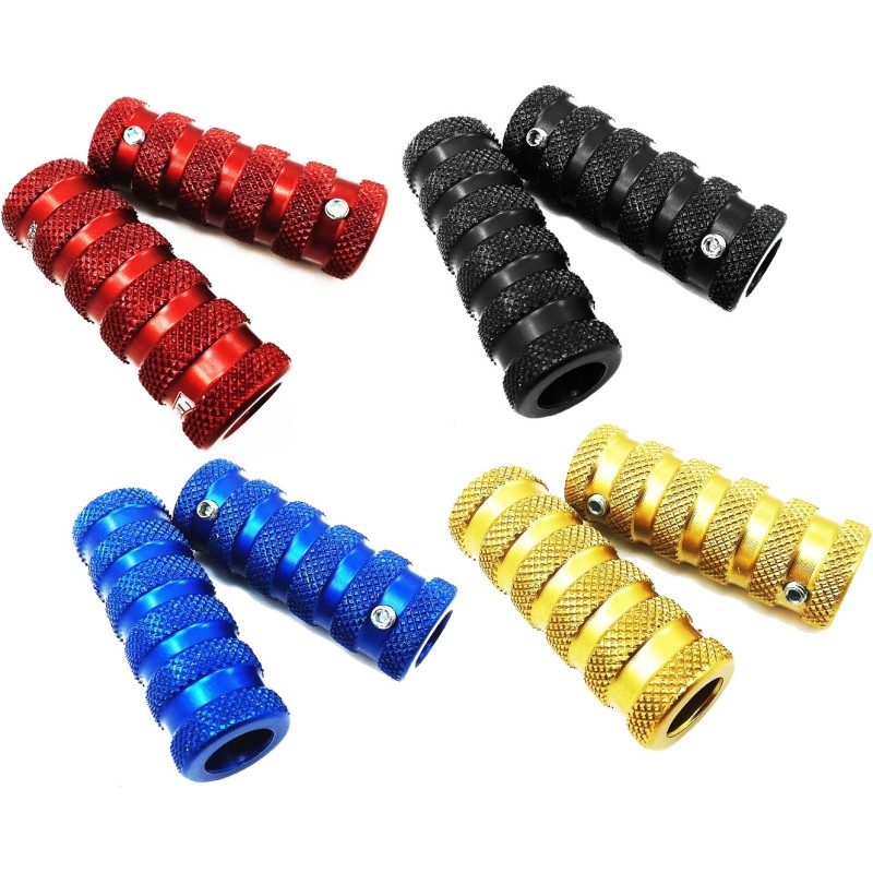 Coppia Antiscivolo anodizzato per pedali grip, MONDOKART, kart