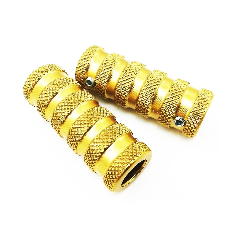Coppia Antiscivolo anodizzato per pedali grip, MONDOKART, kart