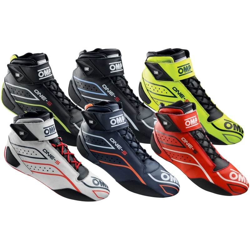 Scarpe Auto OMP ONE-S Ignifughe, MONDOKART, kart, go kart