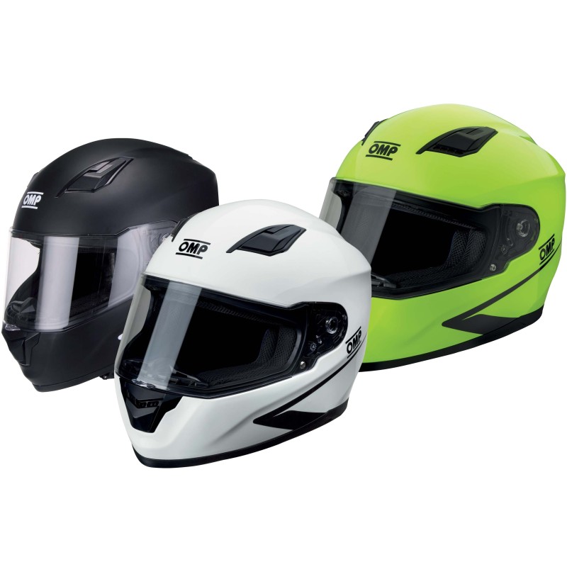 thumbnail image 2 of OMP CIRCUIT EVO 2 Full Face Crash Helmet – Karting & Track Days – ECE 22.06 – 3 Colors – Italy 2 of 5