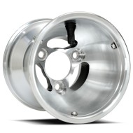 Rear Aluminum Rim Douglas DWT vented 180mm, mondokart, kart