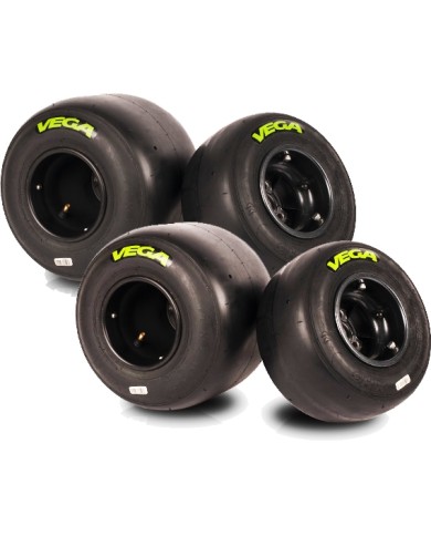 Set Pneumatici Vega Verdi XH3 CIK OPTION NEW