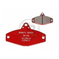 Plaquette Frein avant ANTERIEUR Righetti Ridolfi, MONDOKART