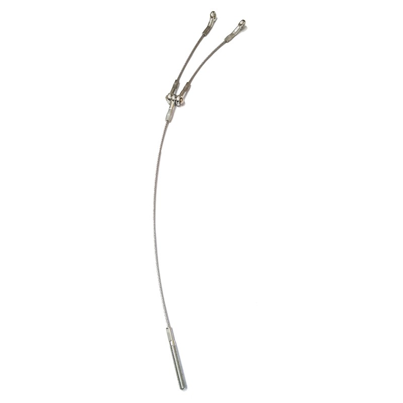 Cavo Sicurezza Freno 46cm Doppio KZ CRG, MONDOKART, kart, go