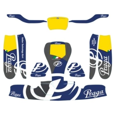 Stickers Kit for bodyworks KG 506 IPK Praga - NEW 2020