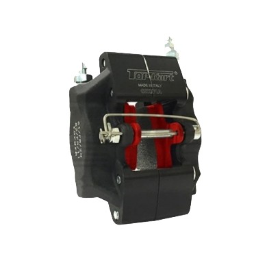 Pinza Freno Anteriore V05 - V11 Nera Top-Kart, MONDOKART, kart