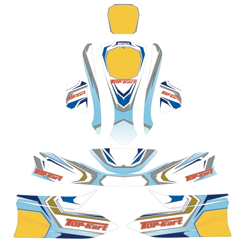 Kit Adhesif KID KART 50cc - Top-Kart RT21, MONDOKART, kart, go