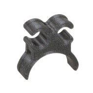 Black Double Pass Gasoline Hose Clamp, mondokart, kart, kart