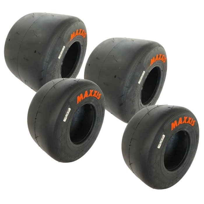 Set pneumatici Maxxiss SLR, MONDOKART, kart, go kart, karting